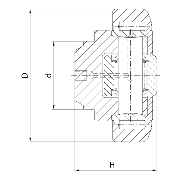 Combined bearing for steel C-sections 2 Combined bearing for steel C-sections
