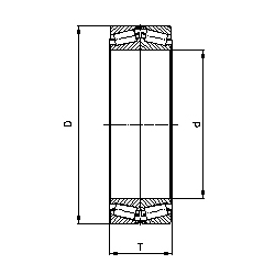 High dimension paired single row tapered roller bearing 2 4023 2d