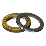 High dimension cylindrical roller thrust bearing