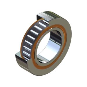 Rulli di contrasto a rullini con gabbia, Needle track roller – yoke type with cage