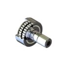 Stud type track rollers with axial shoulder – full complement of cylindrical rollers
